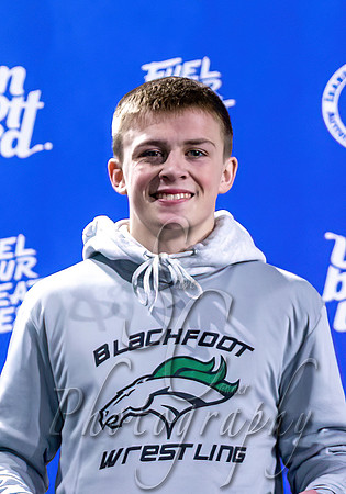 4A State Wrestling 106lb Champion - Mack Mauger - Blackfoot