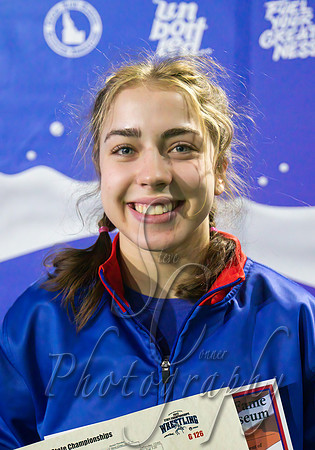 2022 Girls State 126lb Champion - Alyssa Randles - Coeur d'Alene