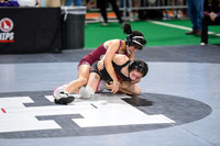 006 State Wrestling friday morning Girls 1 -6