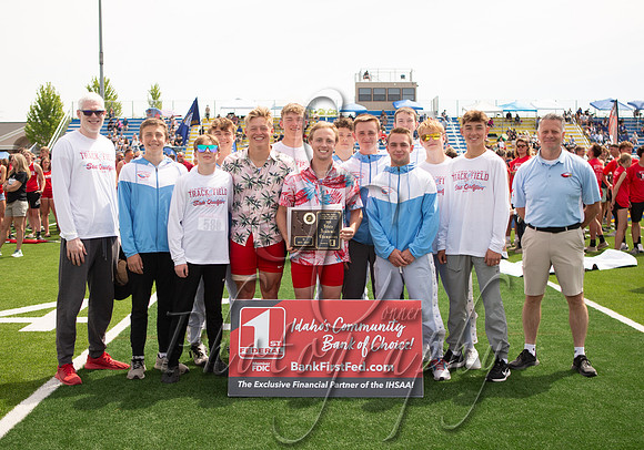 3A Boys Academic Champions - Marsh Valley
