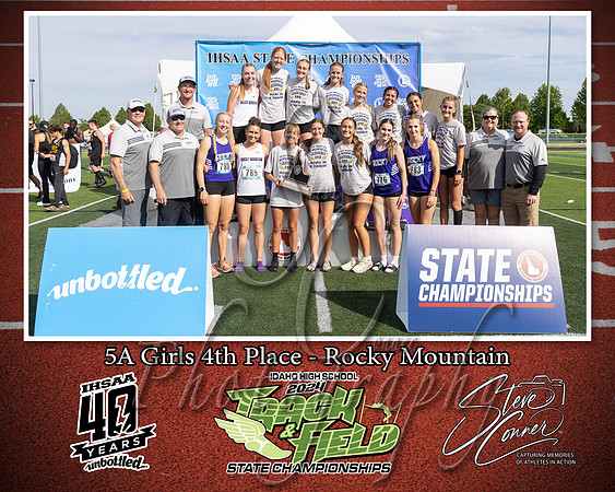 5A Girls 4th Place - Rocky Mountain