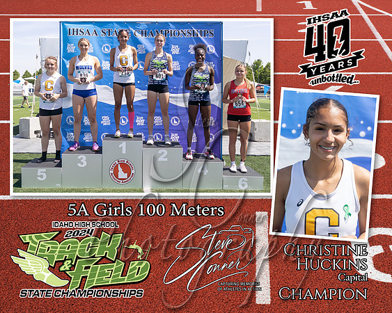 5A Girls 100 Christine Huckins
