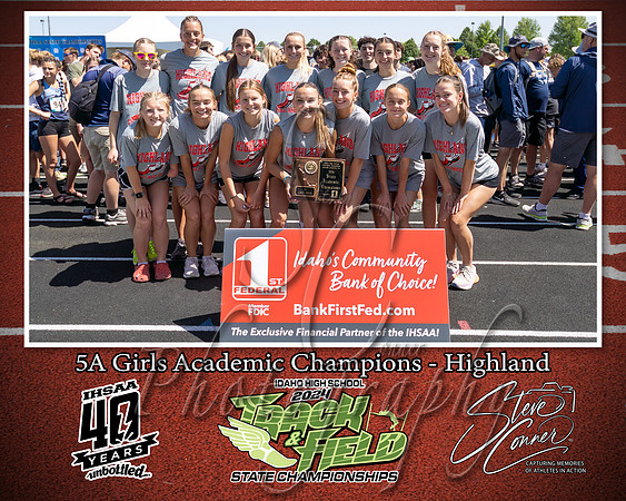 5A Girls Academic Champions