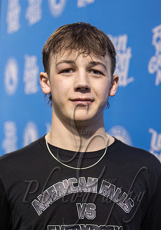 Mason Aiken of American Falls - 4A 144 Champion