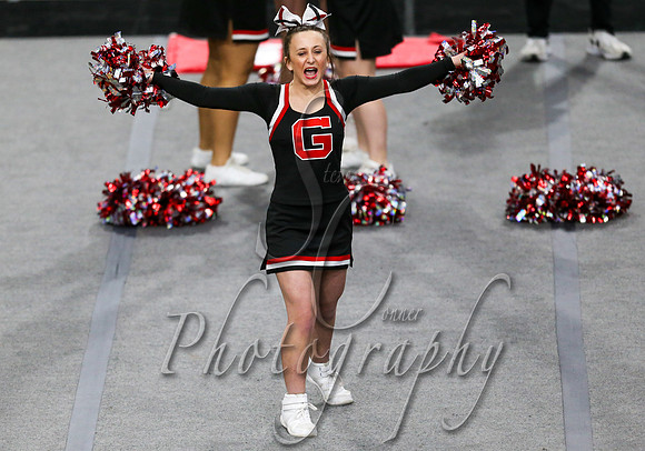 3A State Cheer Championships - Gooding 001