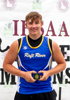 1A Boys Discus Champion Ryan Spaeth  Raft River