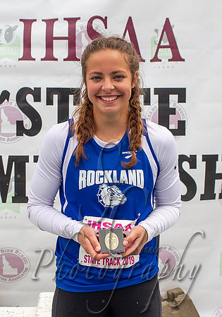 1A Girls Triple Jump Champion Charlotte Wilson Rockland