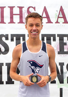 1A Boys 3200M Champion Caleb Hamblin Liberty Charter