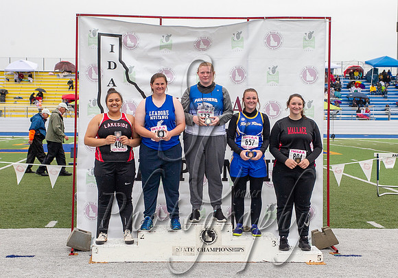 1A Girls Shot Put