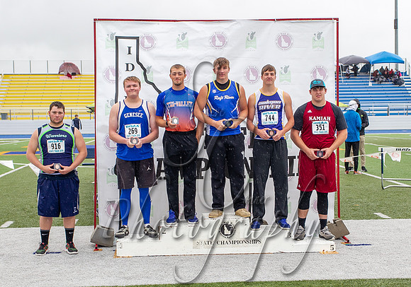 1A Boys Discus