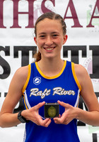 1A Girls 3200m Champion Kaybree Christensen Raft River