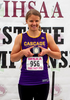1A Girls Pole Vault Champion Beth Wegener Cascade