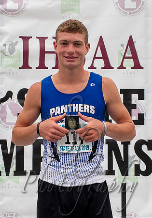 1A Boys High Jump Champion Brigham Parke Carey