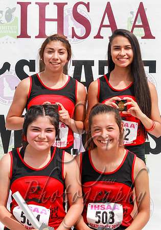 1A Girls 4x100 Relay Murtaugh 1