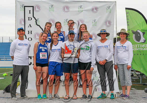 1A Girls 2nd Place Rockland 3