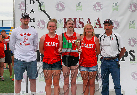 1A Girls 3rd Place Deary 2