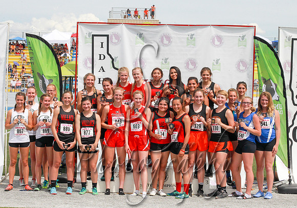 1A Girls 4x100 Relay 3