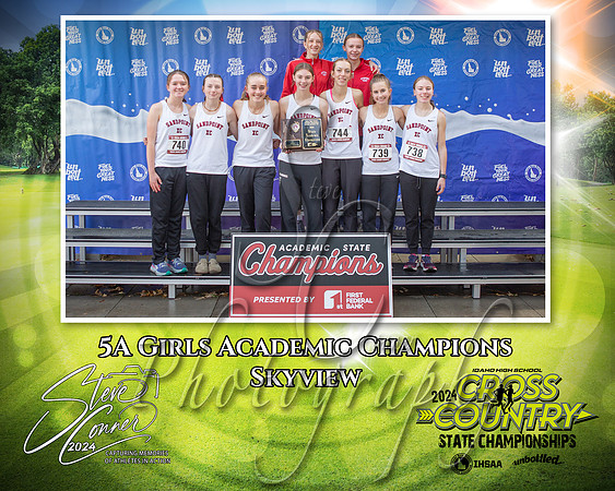 5A Girls Academic Champions - Skyview