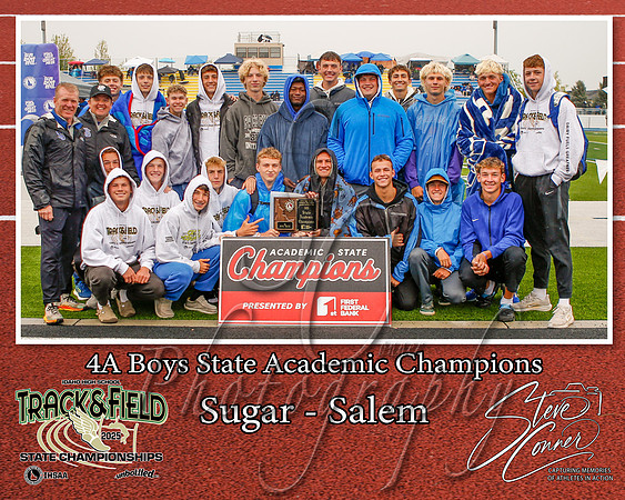 4A Boys State Academic Champions - Sugar-Salem