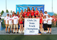 2A Girls State Champions - Melba