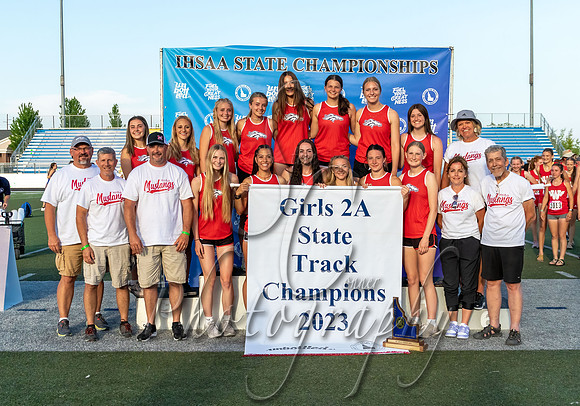 2A Girls State Champions - Melba