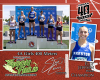 4A Girls 400 Elly Jeppsen