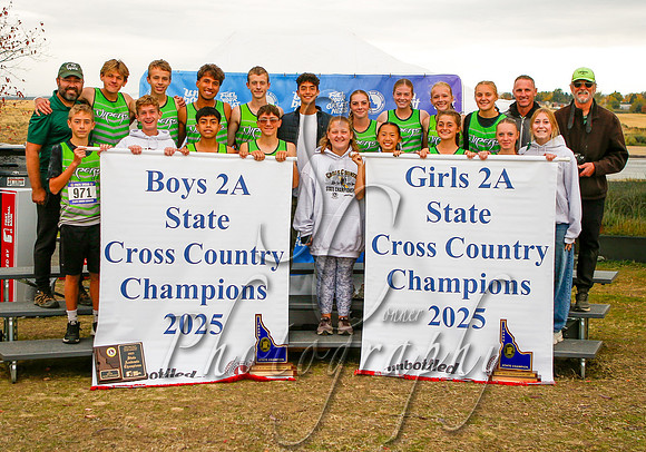 2A Boys and Girls State Champions - Victory Charter 2