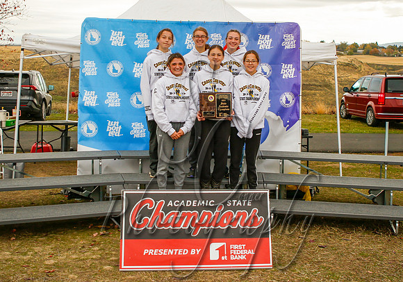 2A Girls Academic Champions - Butte County 2