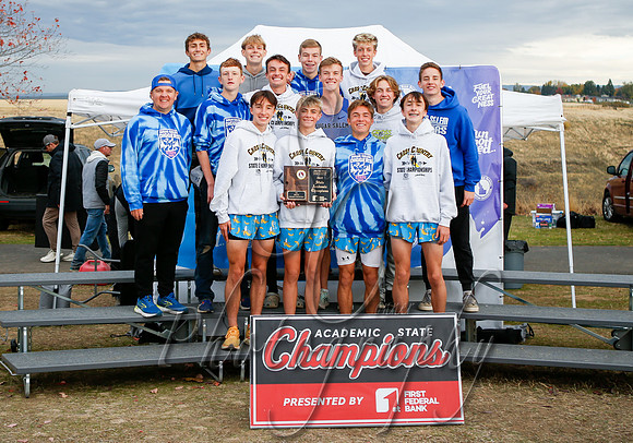 4A Boys Academic Champions - Sugar-Salem