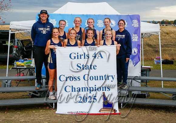 4A Girls State Champions - Timberlake