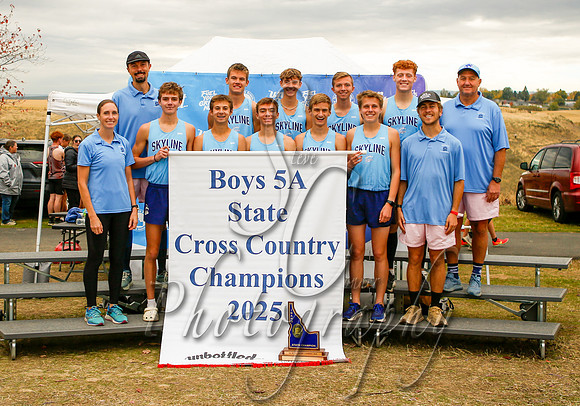 5A Boys State Champions - Skyline