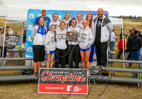 5A Girls Academic Champions - Preston