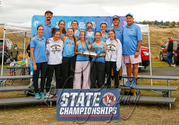 5A Girls 4th Place - Skyline