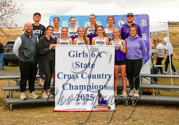6A Girls State Champions - Rocky Mountain
