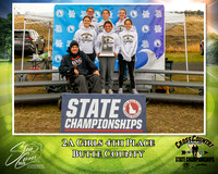 2A Girls 4th Place - Butte County