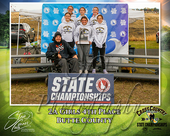 2A Girls 4th Place - Butte County