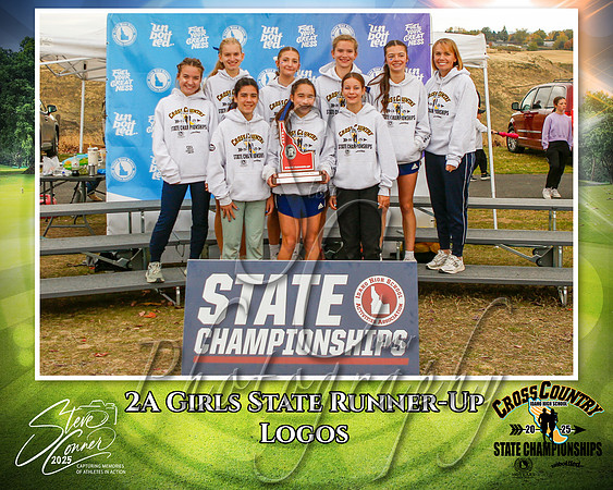 2A Girls State Runner-Up - Logos