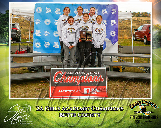 2A Girls Academic Champions - Butte County