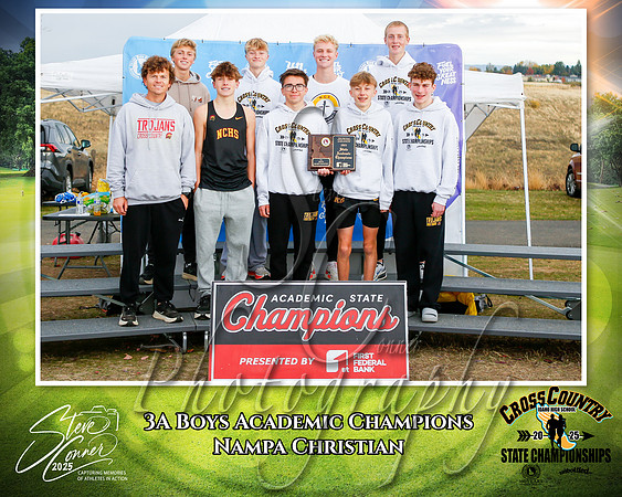 3A Boys Academic Champions - Nampa Christian