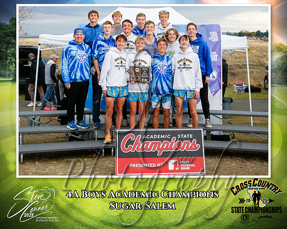 4A Boys Academic Champion - Sugar-Salem