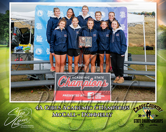4A Girls Academic Champions - McCall Donnelly