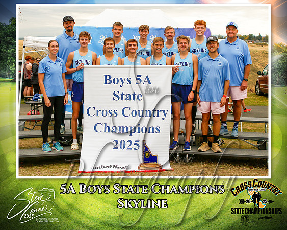 5A Boys State Champions - Skyline