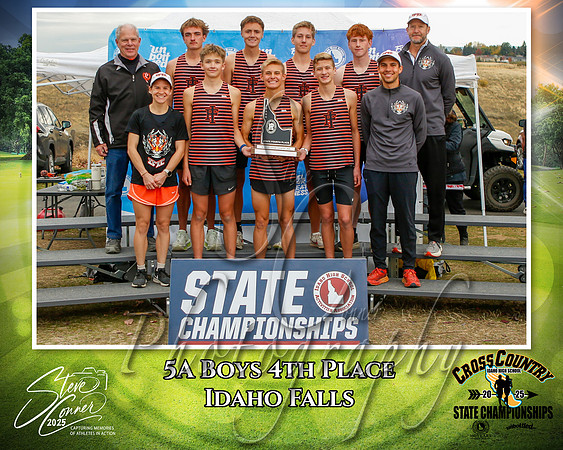 5A Boys 4th Place - Idaho Falls