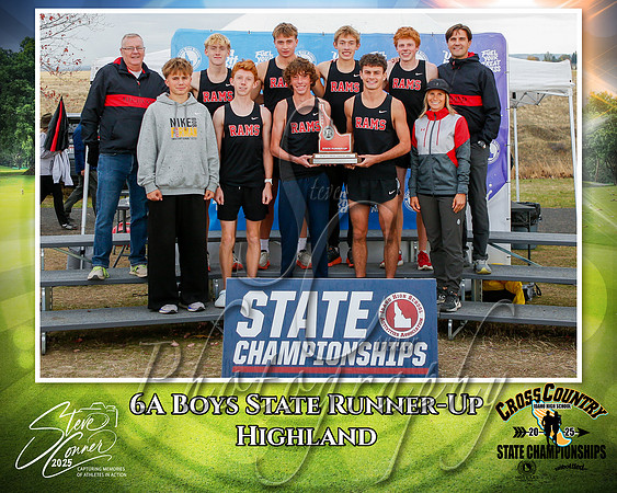6A Boys State Runner-Up - Highland