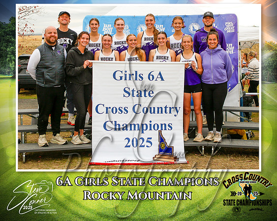 6A Girls State Champions - Rocky Mountain