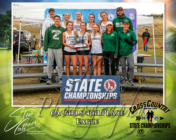 6A Girls 4th Place