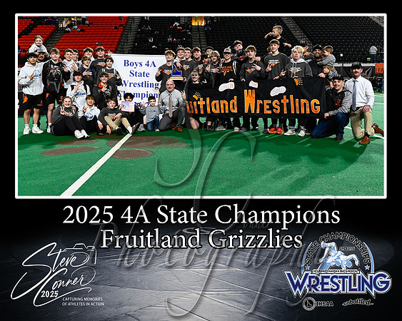 2025 4A State Champions Fruitland- Memory Mate