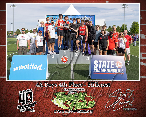 4A Boys 4th Place - Hillcrest