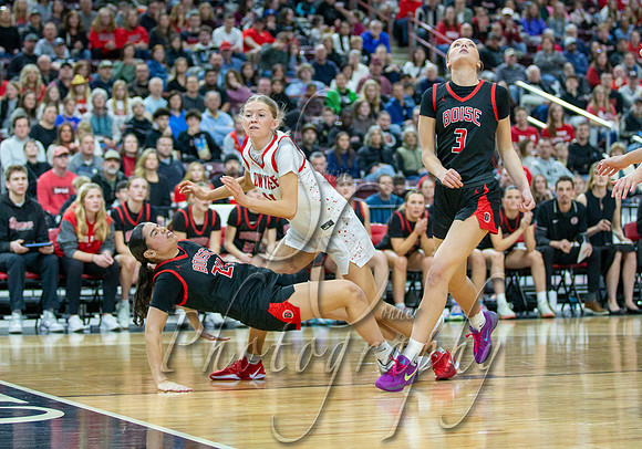 014 02222025 6A Girls State Championship Basketball Boise v Owyhee 009