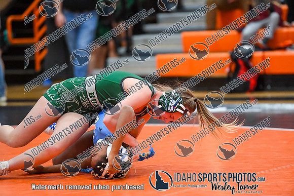 006 Girls wrestling Districts first rounds 1-6